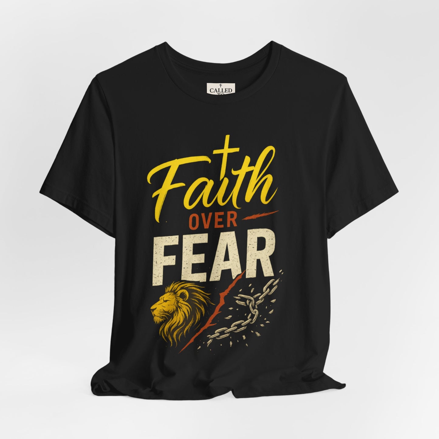 Faith Over Fear Unisex Tee - Inspirational Christian Apparel
