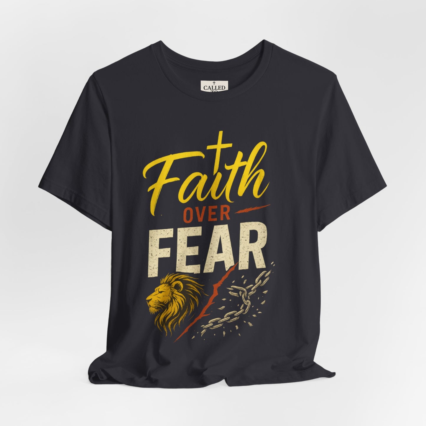 Faith Over Fear Unisex Tee - Inspirational Christian Apparel