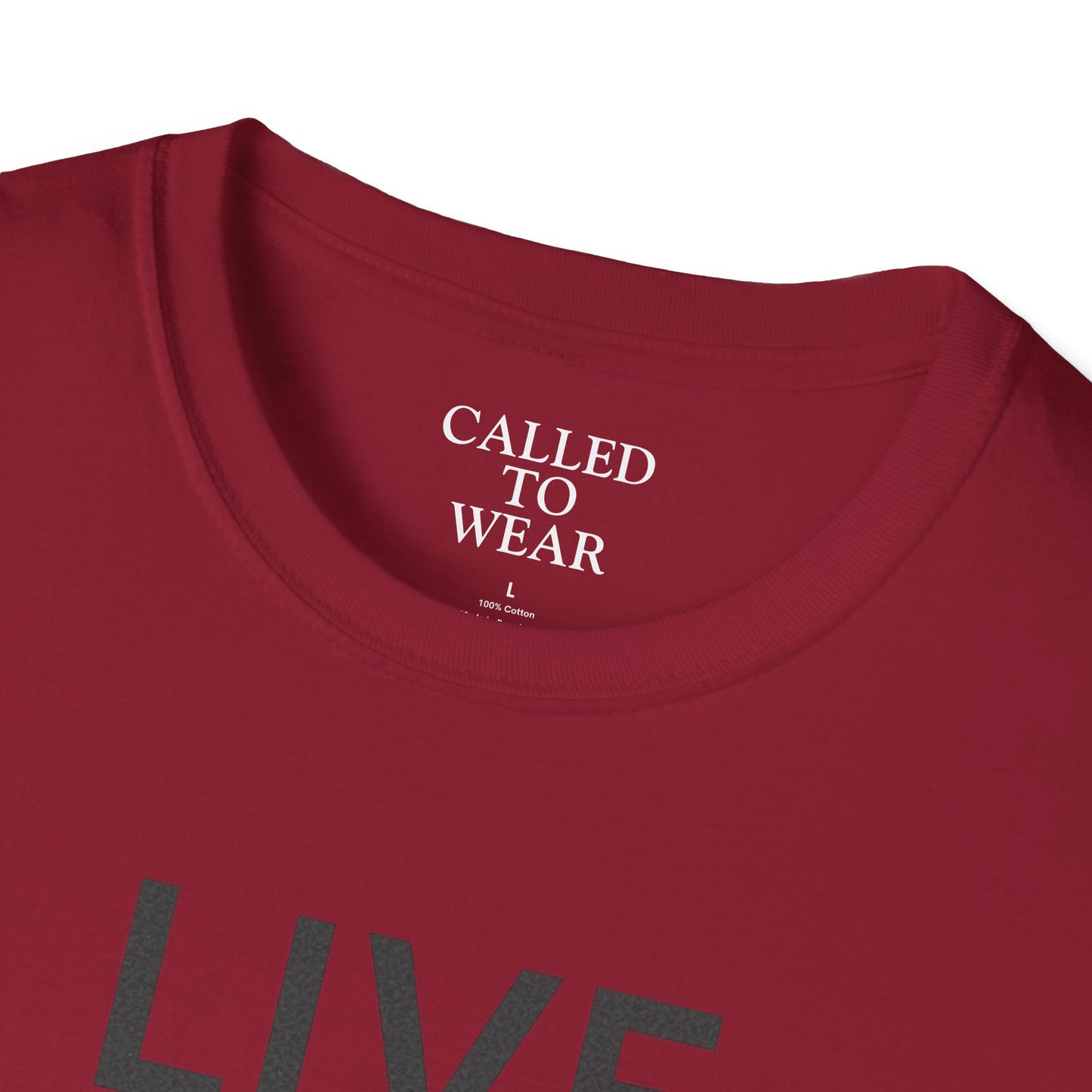 Live Boldly Love Deeply T-Shirt | Inspirational Typography Tee