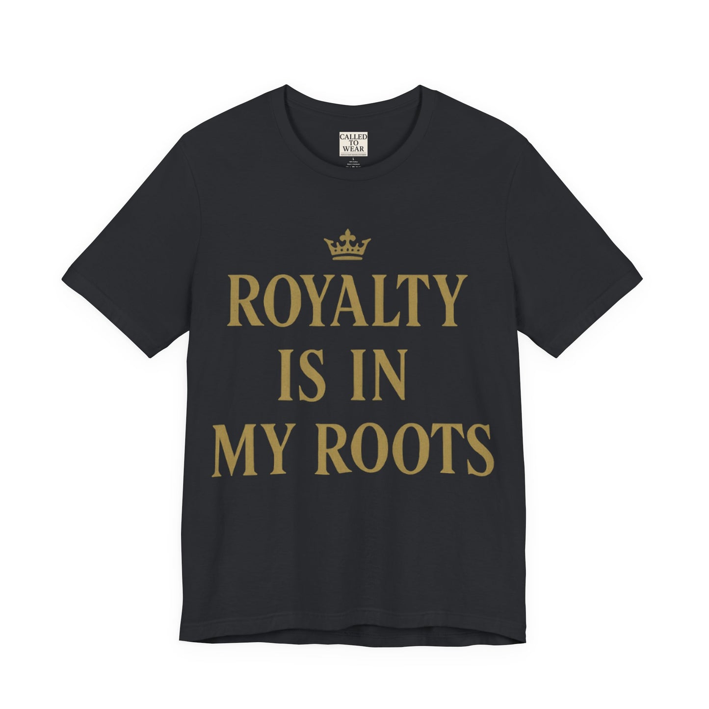 Royalty Roots Tee - Unisex Jersey Short Sleeve T-Shirt, Perfect for Family Gatherings, Casual Outings, Birthdays, Gifts