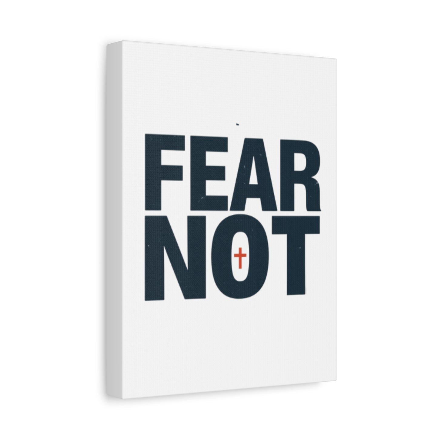 Fear Not canvas | Christian wall art, stretched matte gallery wrap