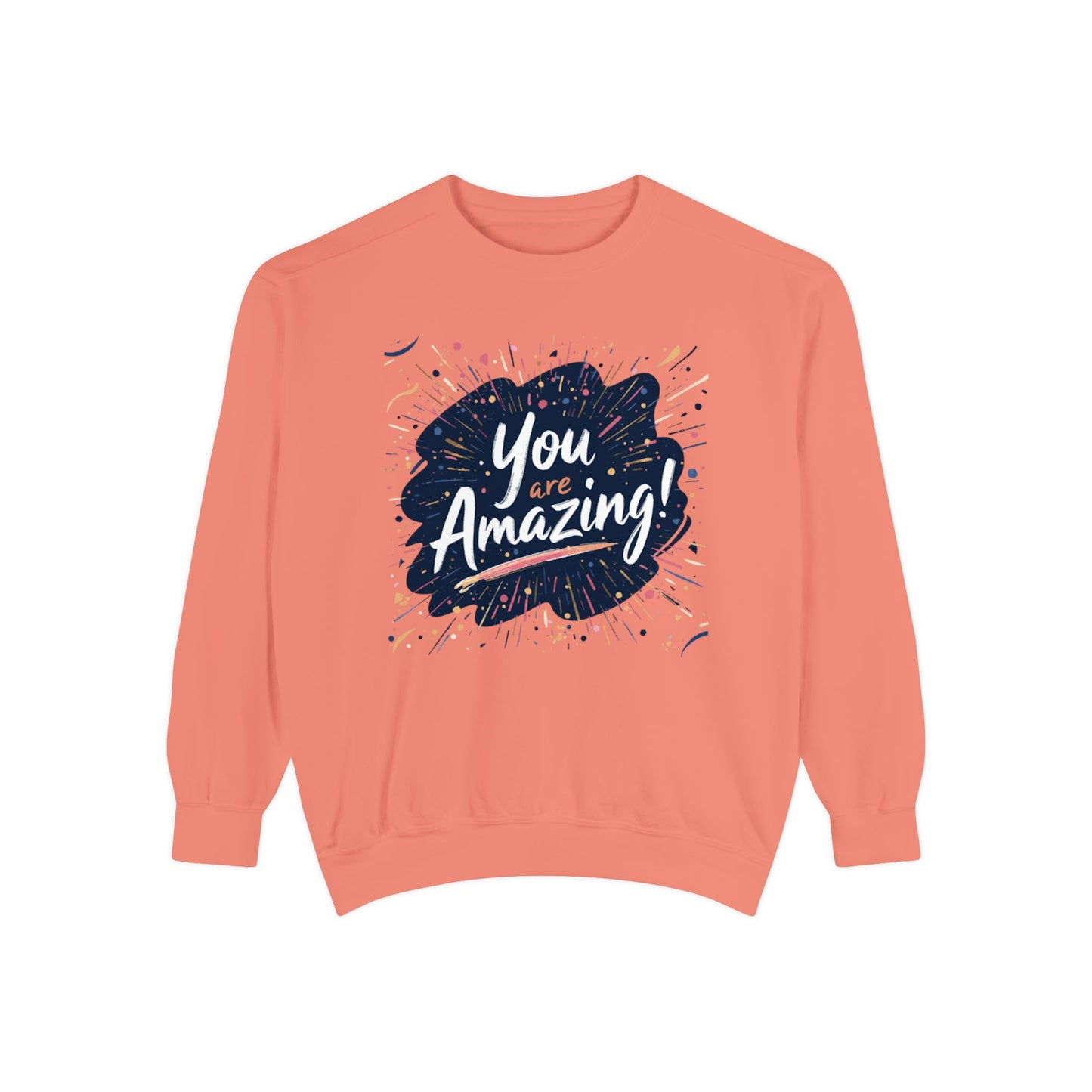 You Are Amazing sweatshirt | Inspirational Typography Crewneck