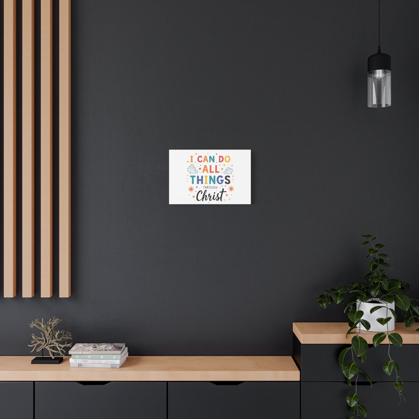 I Can Do All Things Through Christ Matte Canvas