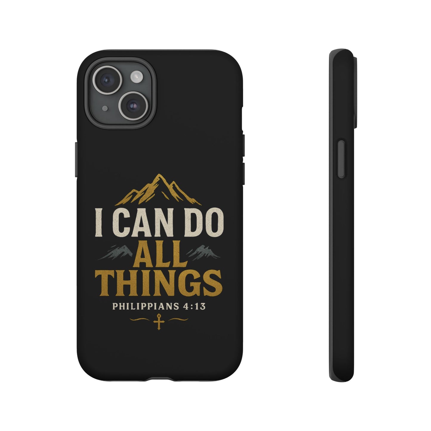 I Can Do All Things Phone Case, Inspirational Phone Cover, Christian Gift, Motivational Tech Accessory, Bible Verse Case, Tough Cases