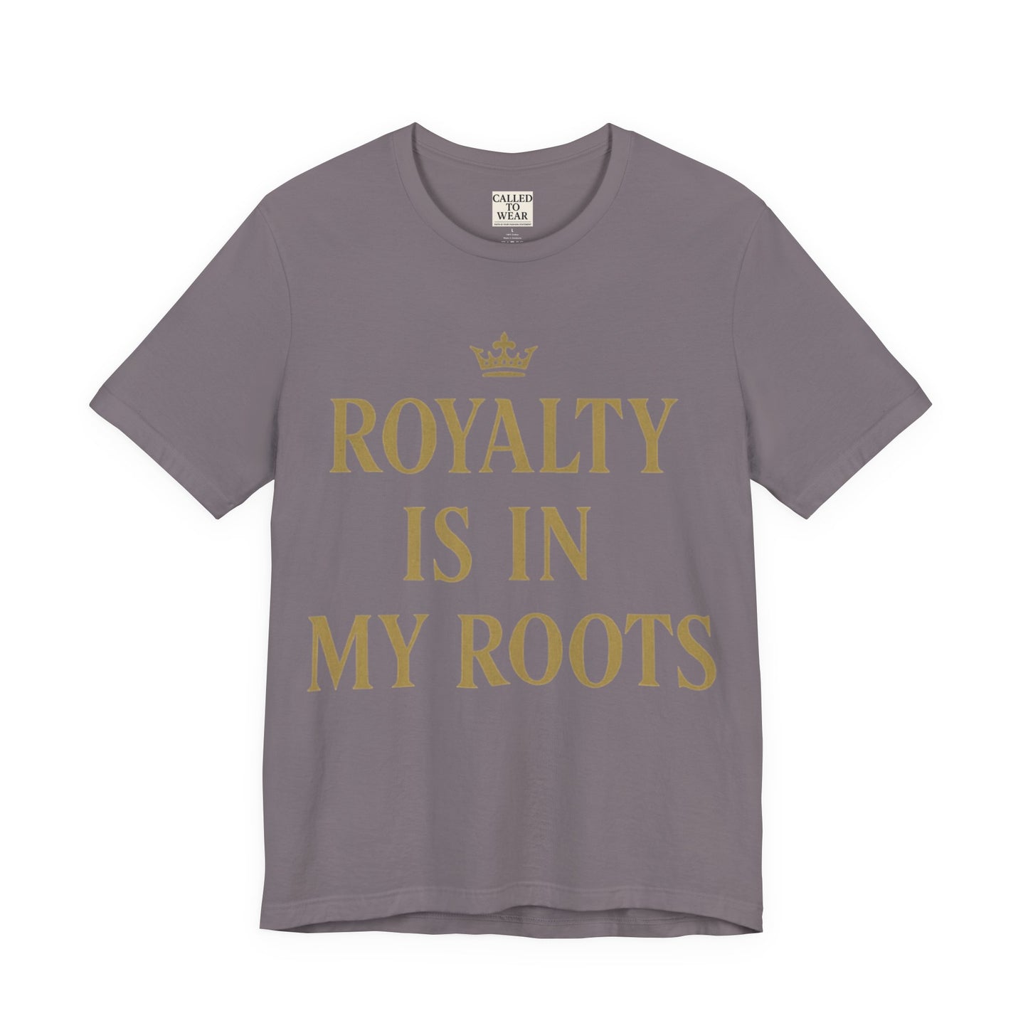 Royalty Roots Tee - Unisex Jersey Short Sleeve T-Shirt, Perfect for Family Gatherings, Casual Outings, Birthdays, Gifts