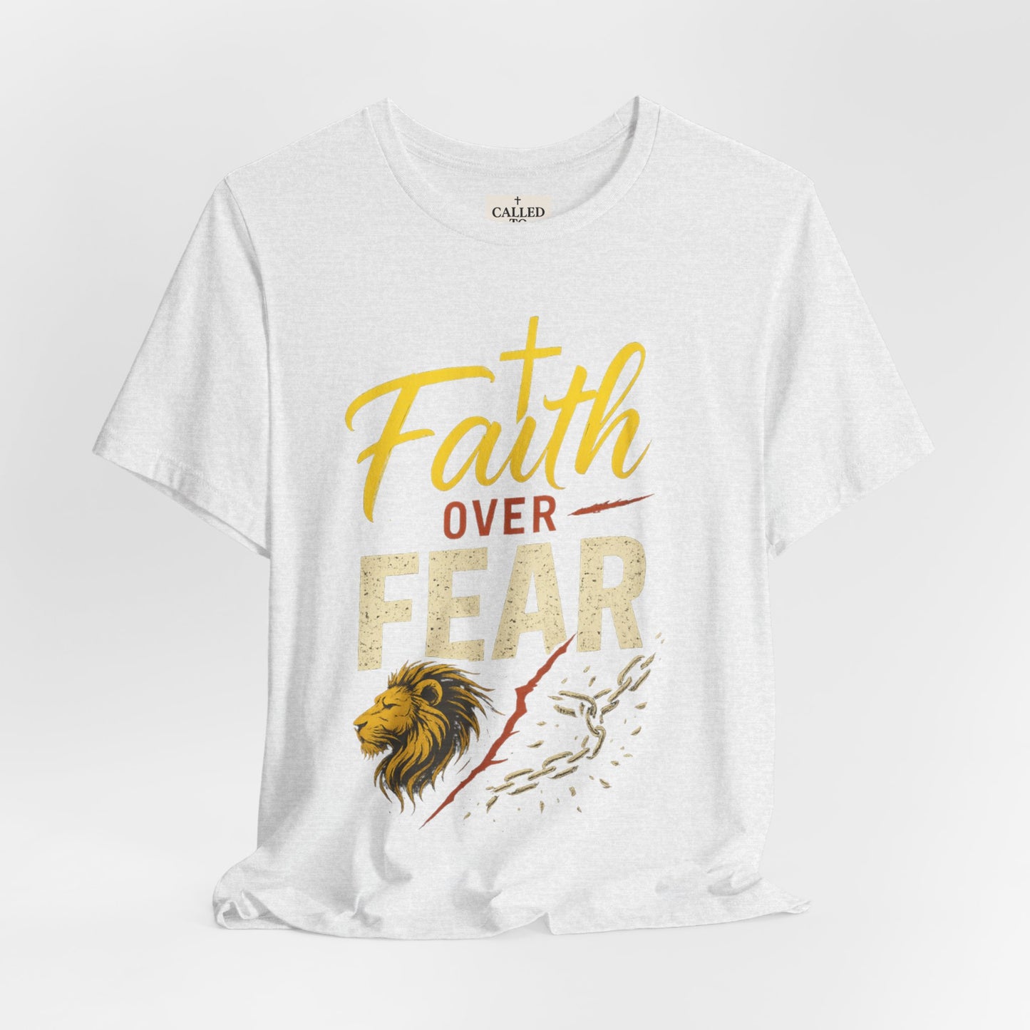 Faith Over Fear Unisex Tee - Inspirational Christian Apparel