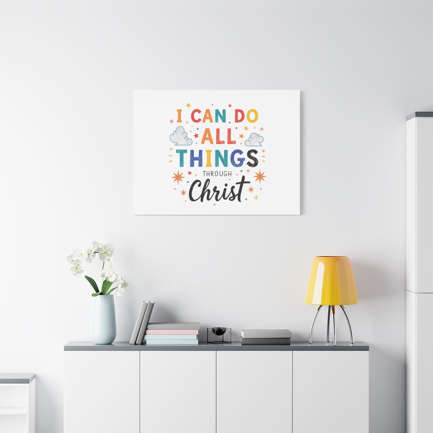 I Can Do All Things Through Christ Matte Canvas