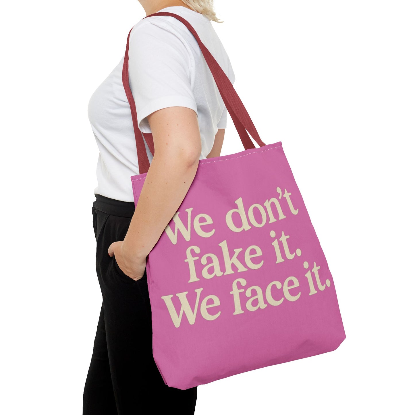 Empowering Tote Bag | Motivational Quote Tote | Everyday Carry, Gift for Friends, Positive Affirmation Bag, Stylish Shopping Bag