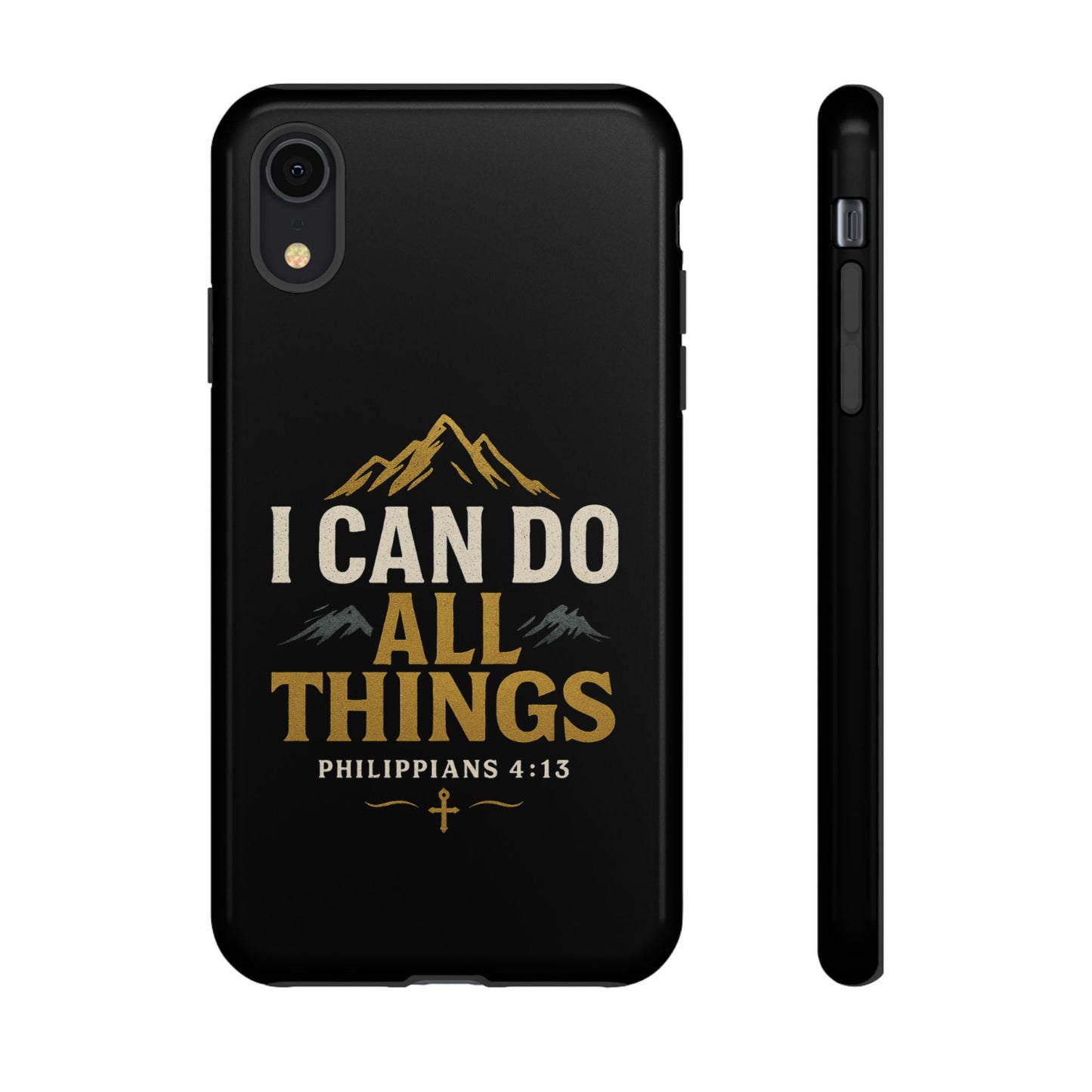 I Can Do All Things Phone Case, Inspirational Phone Cover, Christian Gift, Motivational Tech Accessory, Bible Verse Case, Tough Cases