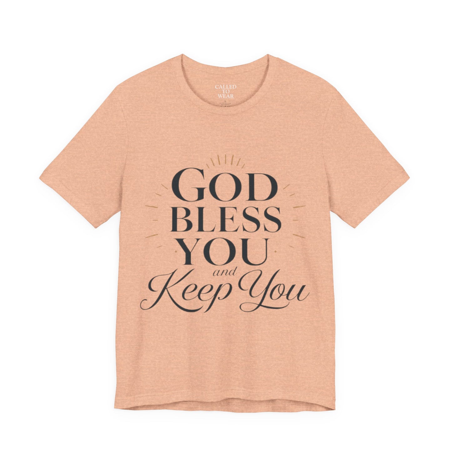 God Bless You and Keep You T-Shirt | Faith-Based Scripture Tee