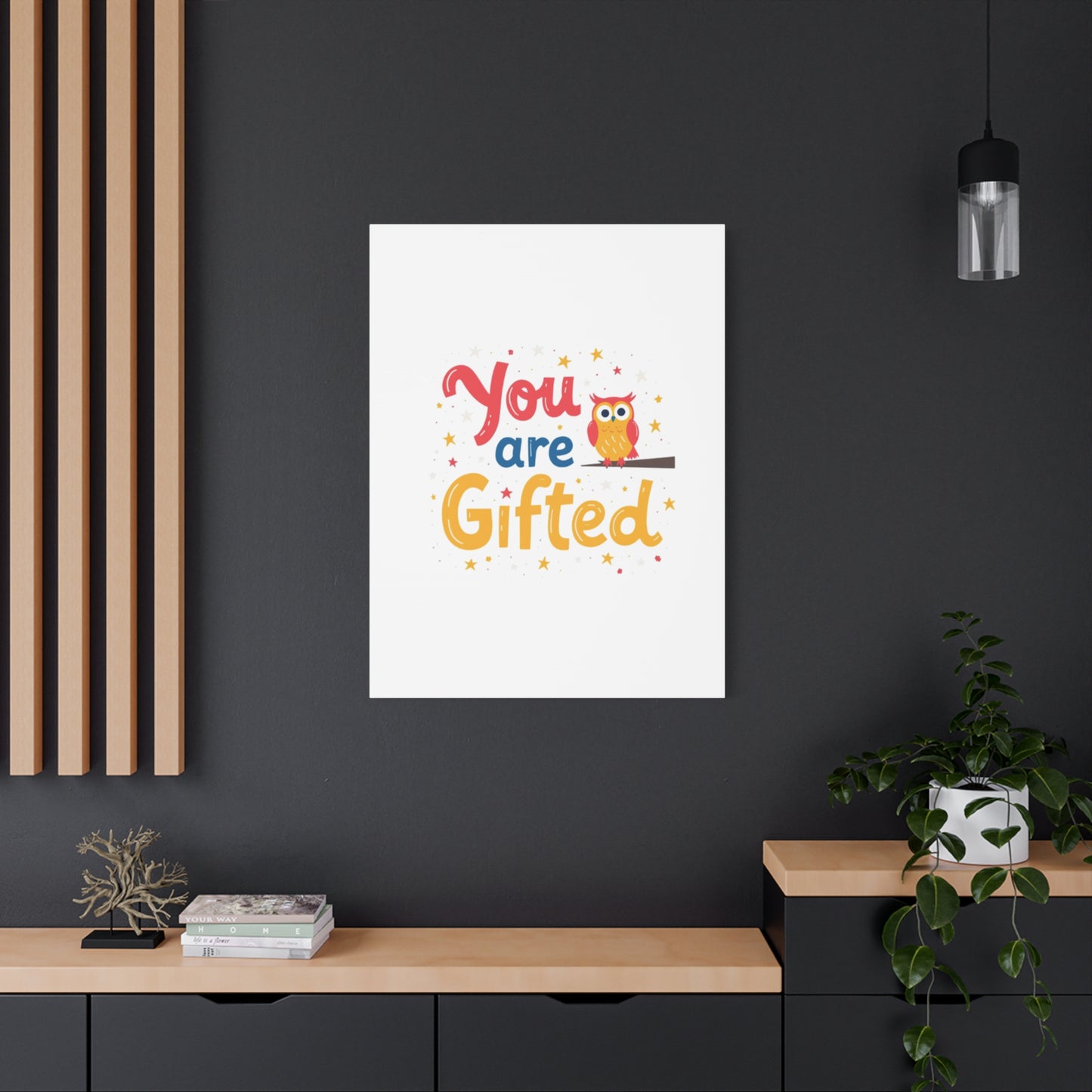 You Are Gifted Owl | Canvas