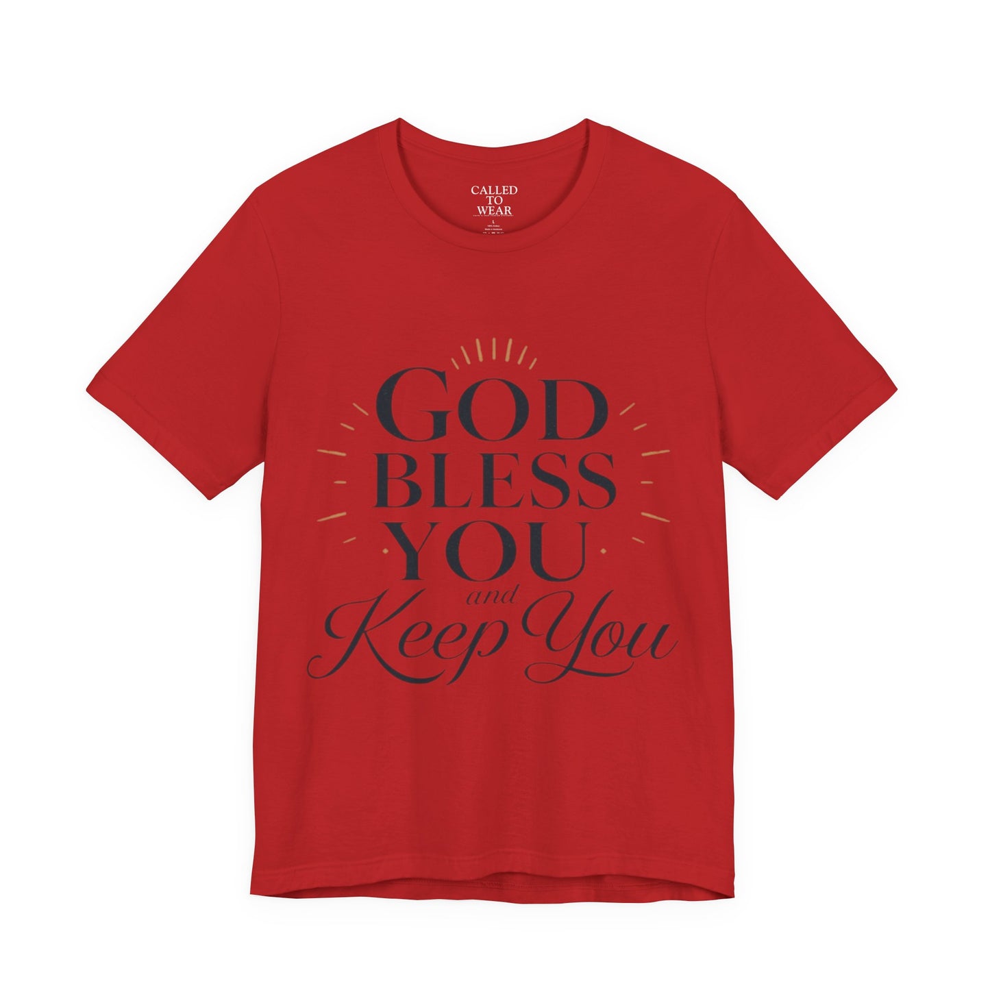 God Bless You and Keep You T-Shirt | Faith-Based Scripture Tee