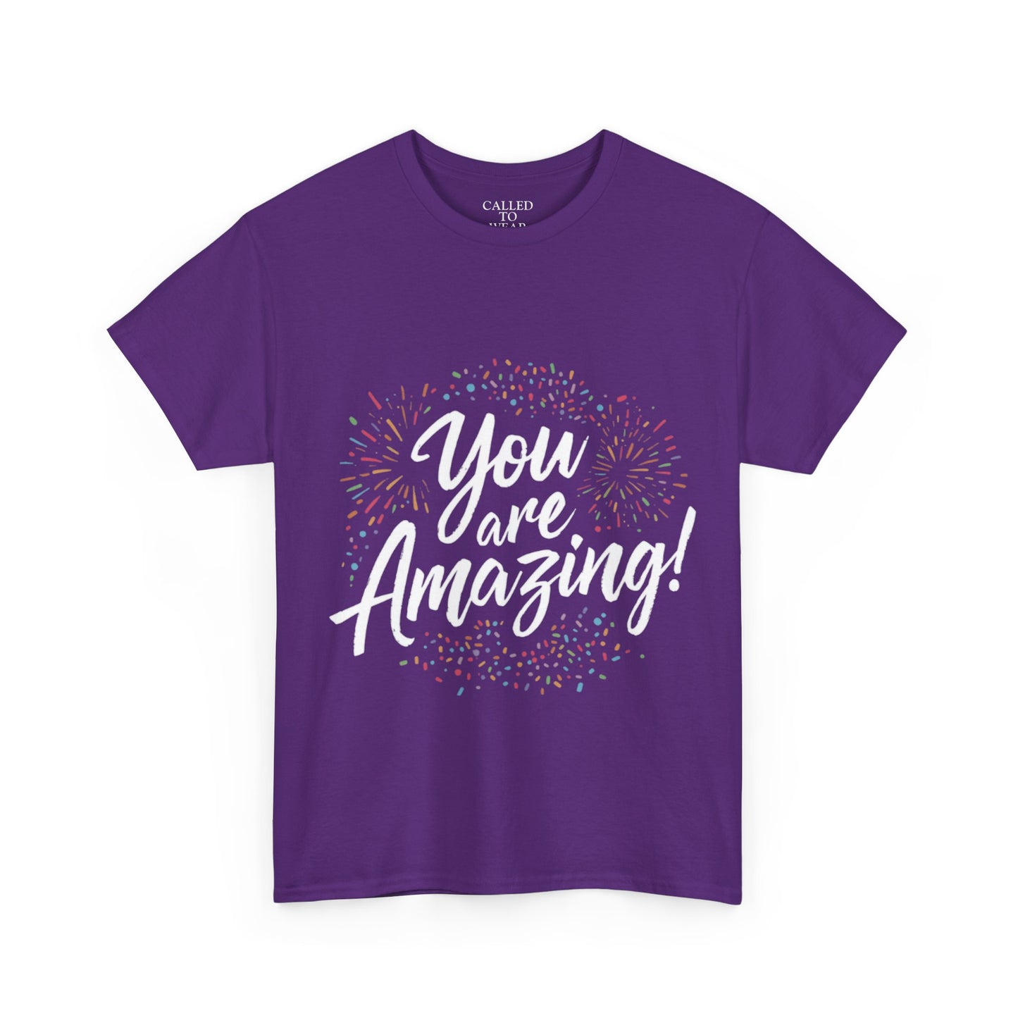 You Are Amazing! Tee | Encouragement Shirt, Confetti Graphic