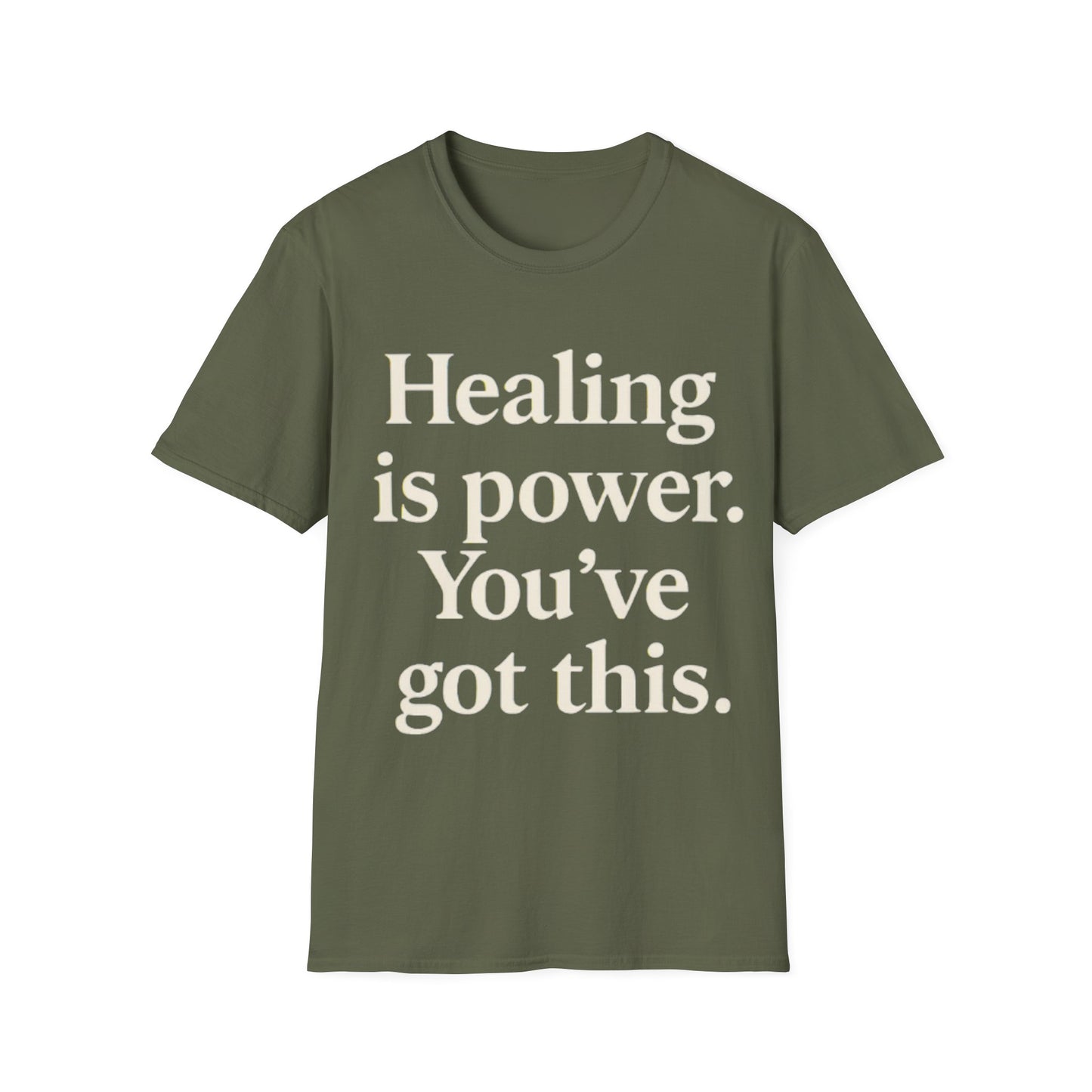 Healing Power T-Shirt | Motivational Tee, Wellness Apparel, Gift for Friends
