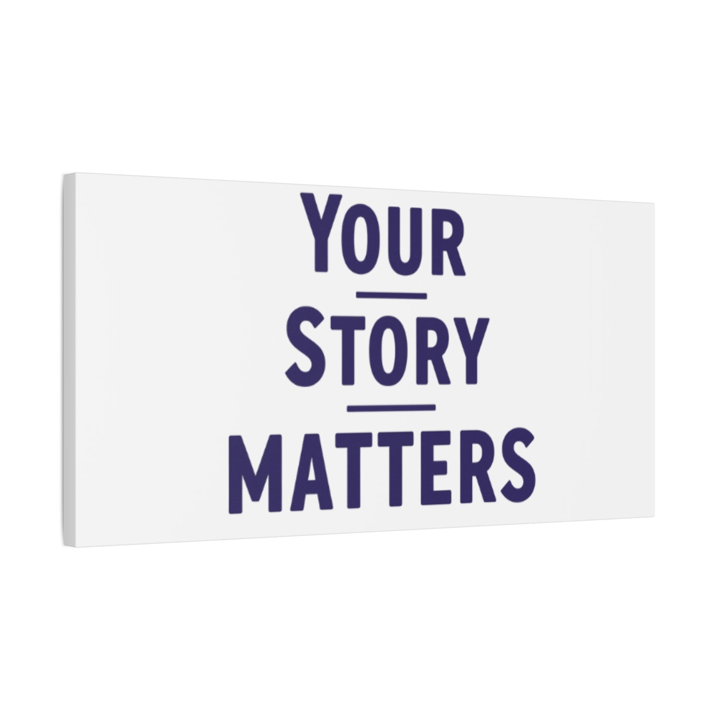 Your Story Matters Canvas