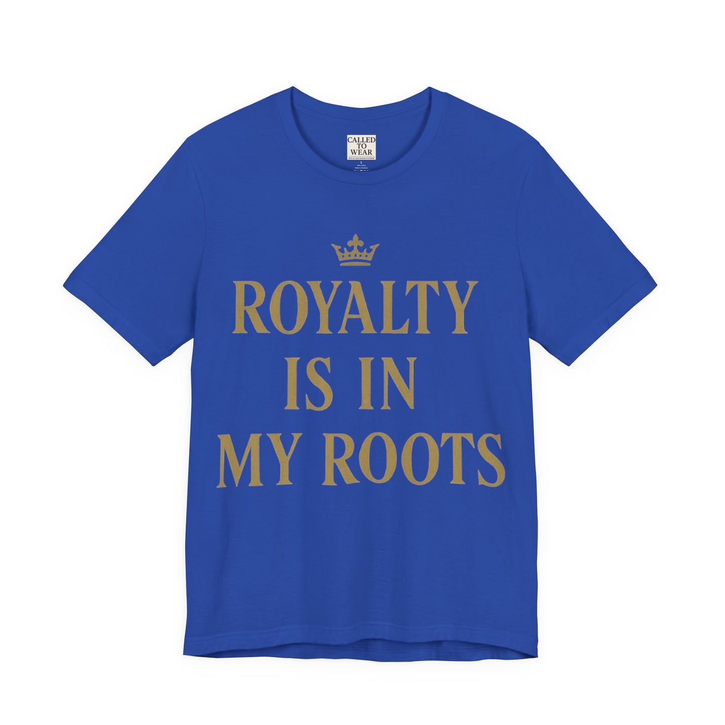 Royalty Roots Tee - Unisex Jersey Short Sleeve T-Shirt, Perfect for Family Gatherings, Casual Outings, Birthdays, Gifts