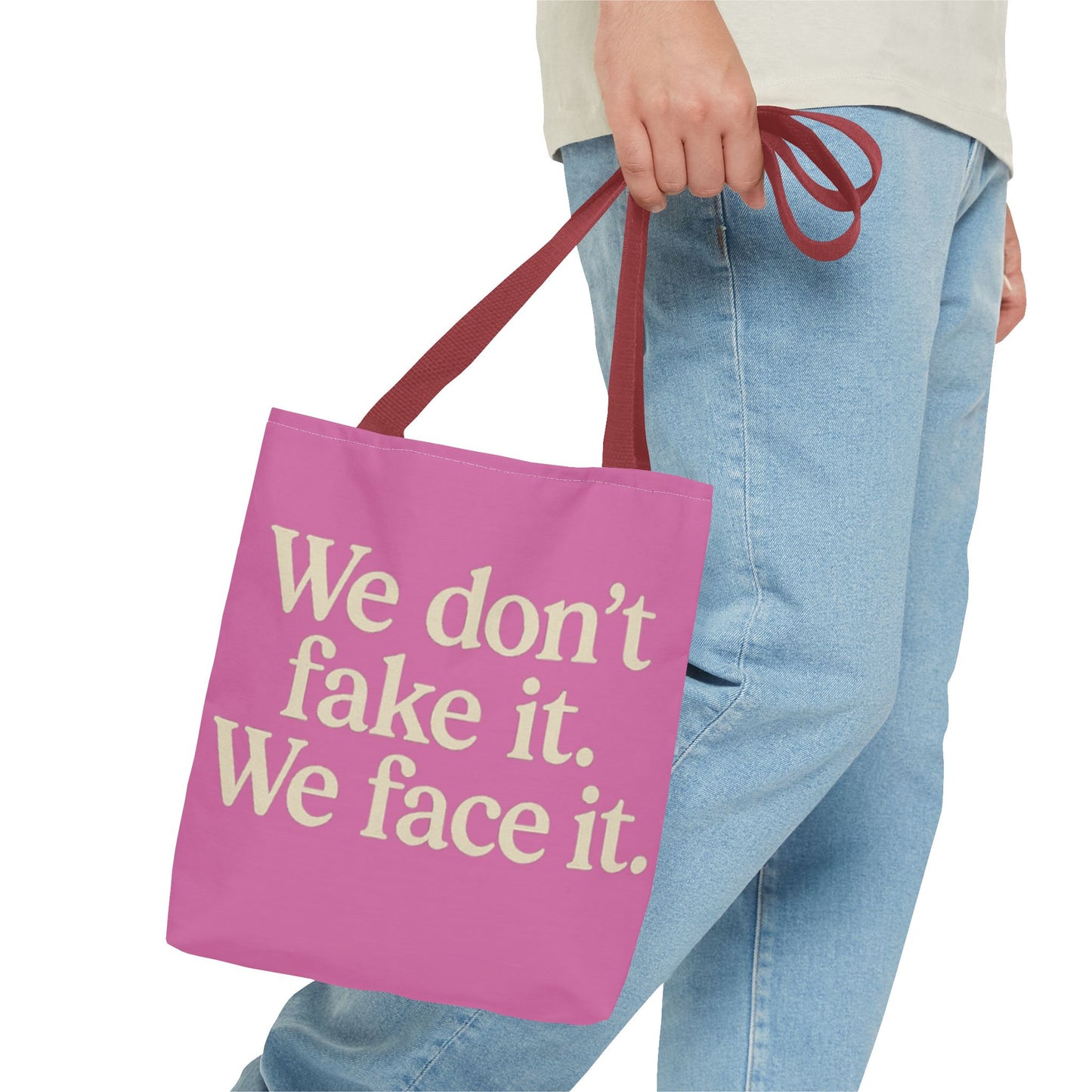 Empowering Tote Bag | Motivational Quote Tote | Everyday Carry, Gift for Friends, Positive Affirmation Bag, Stylish Shopping Bag
