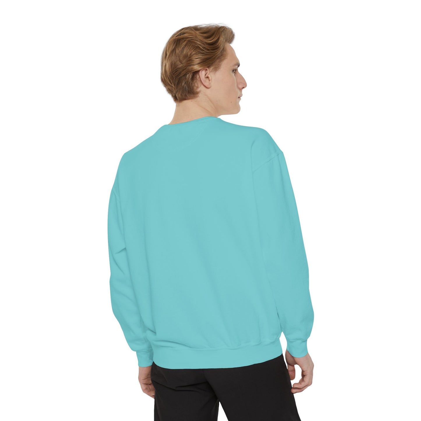 Faith-Inspired Garment-Dyed Sweatshirt | Cozy Christian Apparel, Inspirational Gift, Faith Merchandise, Unisex Crewneck, Casual Sweat
