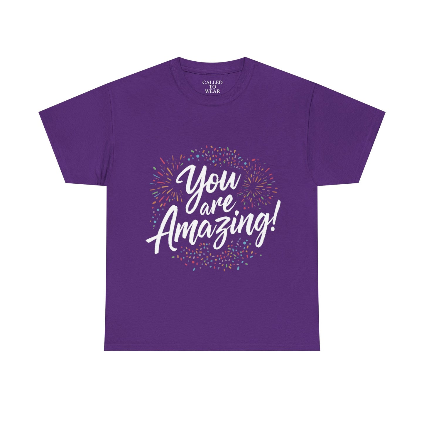 You Are Amazing! Tee | Encouragement Shirt, Confetti Graphic