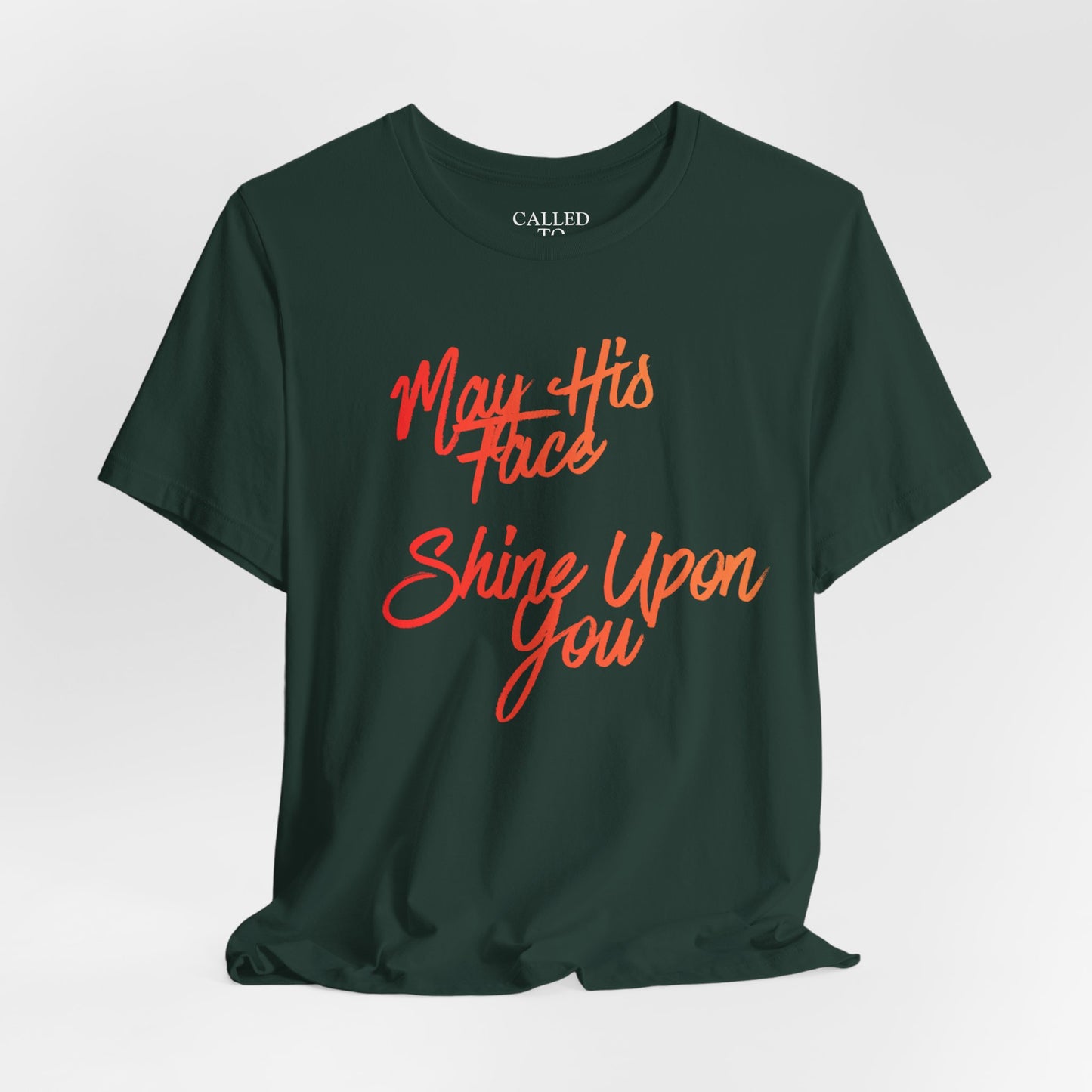 May His Face Shine Upon You Tee | Christian Blessing Shirt