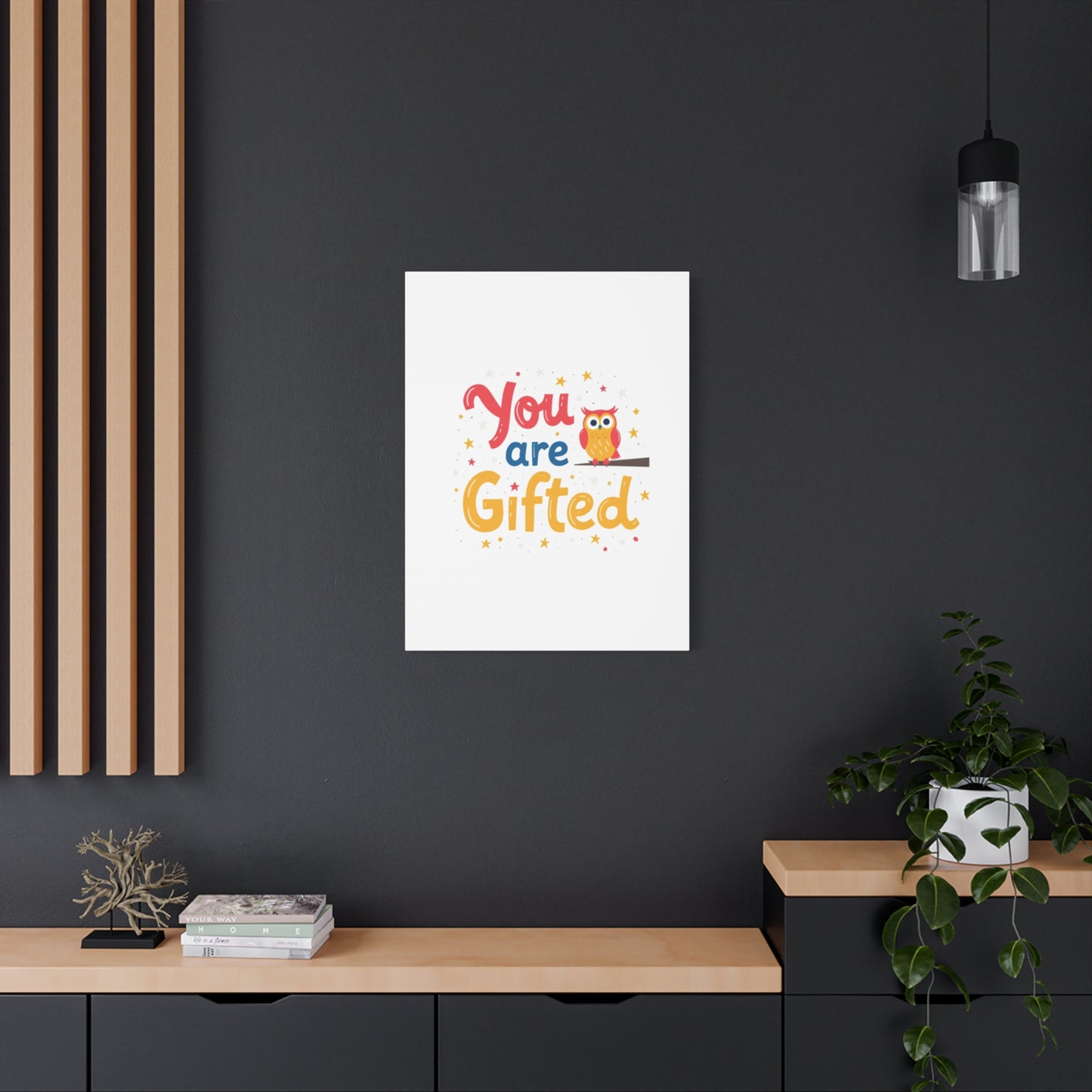 You Are Gifted Owl | Canvas