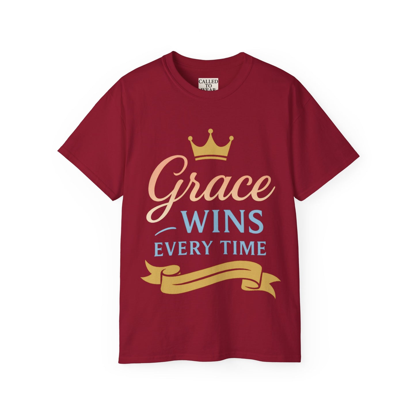 Grace Wins Inspirational Unisex Tee