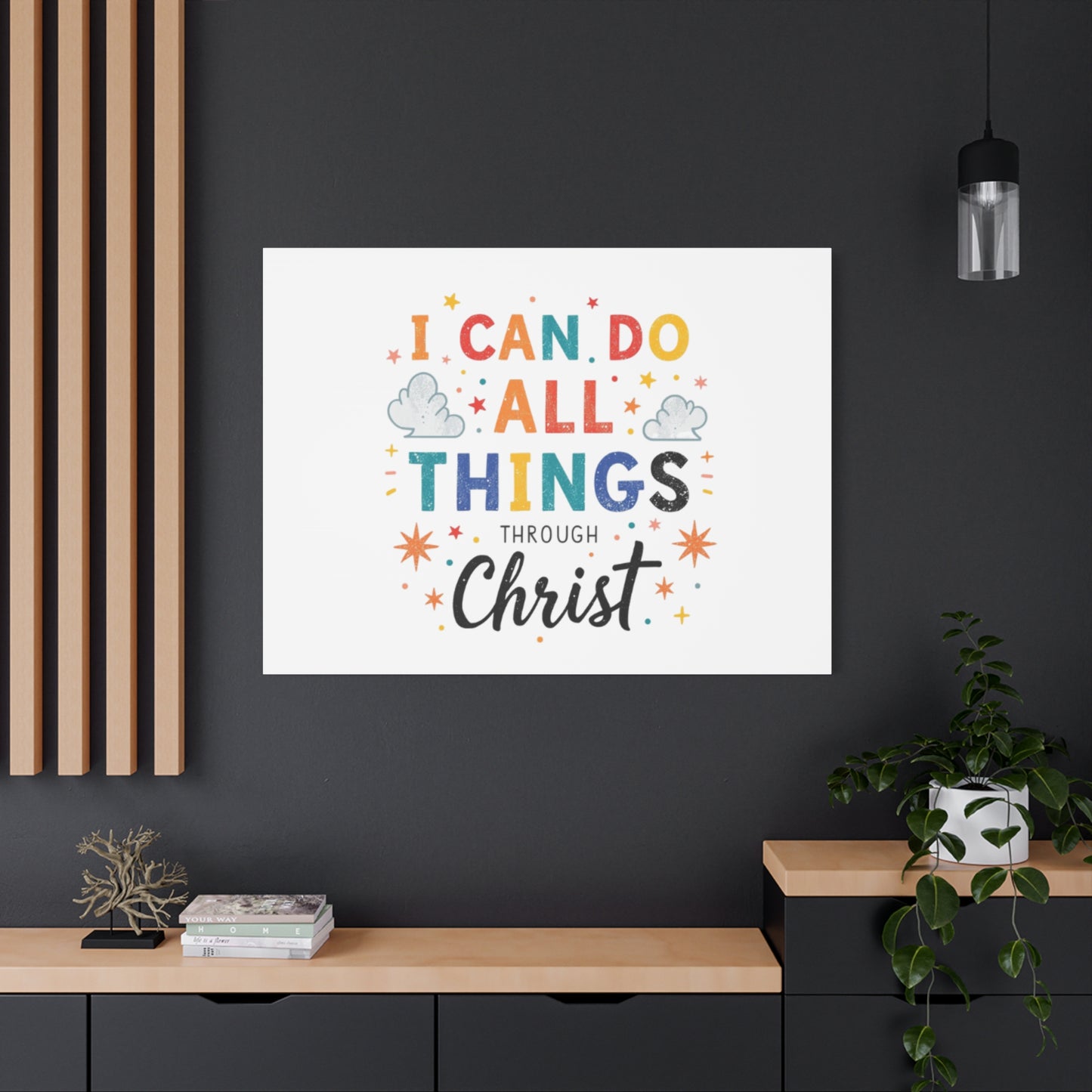 I Can Do All Things Through Christ Matte Canvas