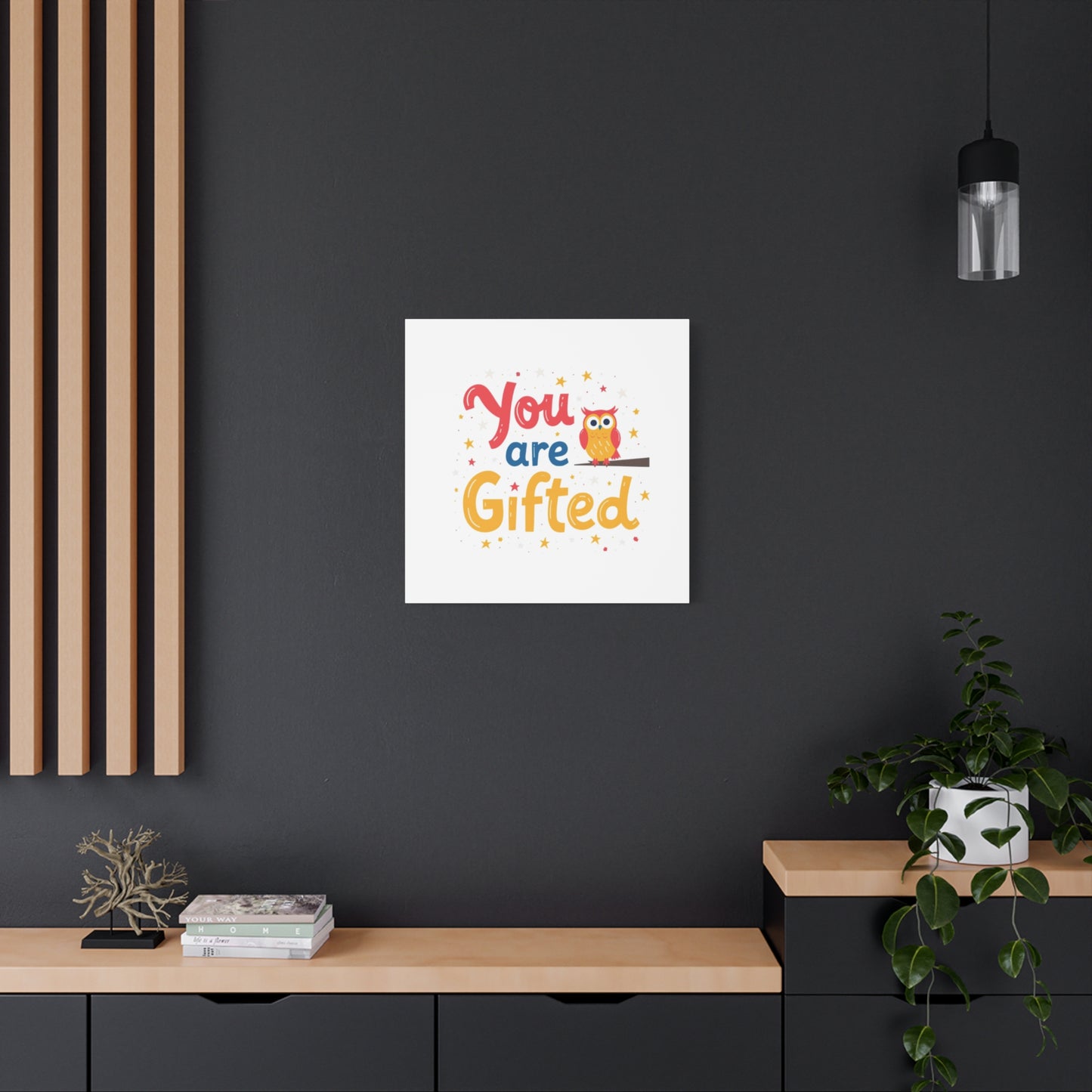 You Are Gifted Owl | Canvas