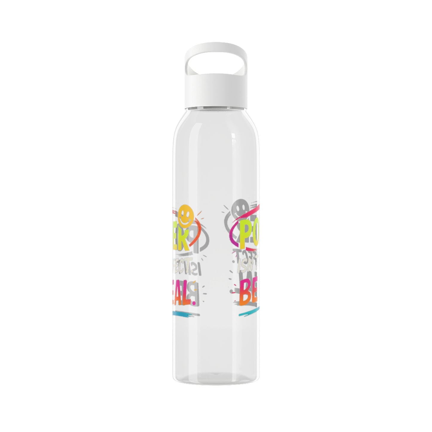Sky Water Bottle - Colorful Motivational Drinkware, Perfect for Fitness, School, Gifts, and Wellness
