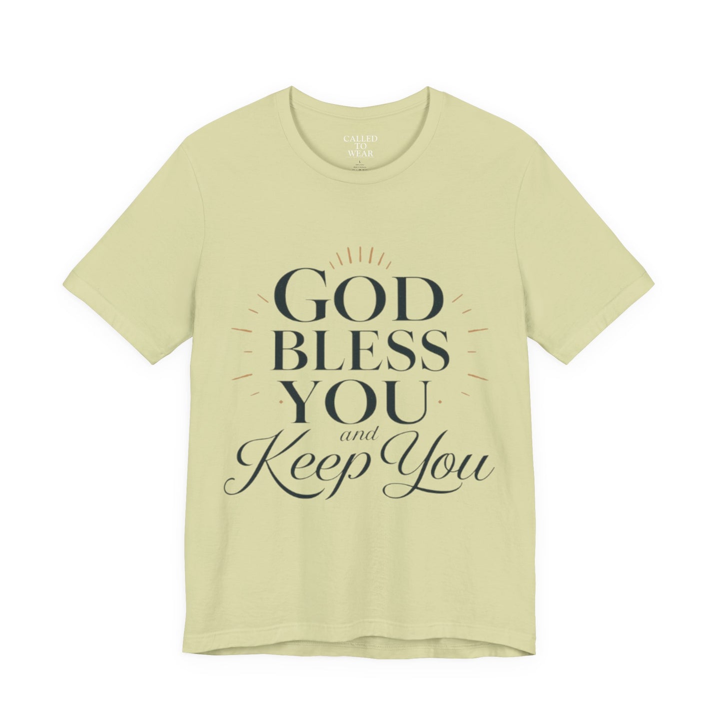God Bless You and Keep You T-Shirt | Faith-Based Scripture Tee