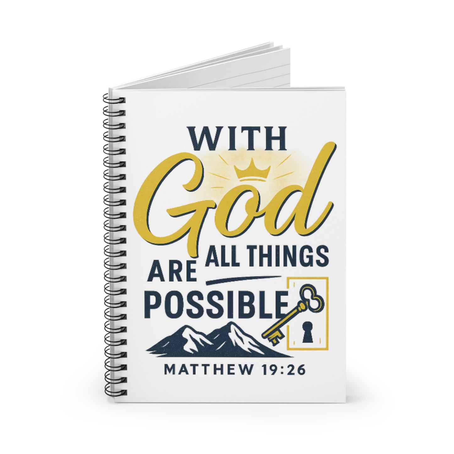 Faith-Based Spiral Notebook