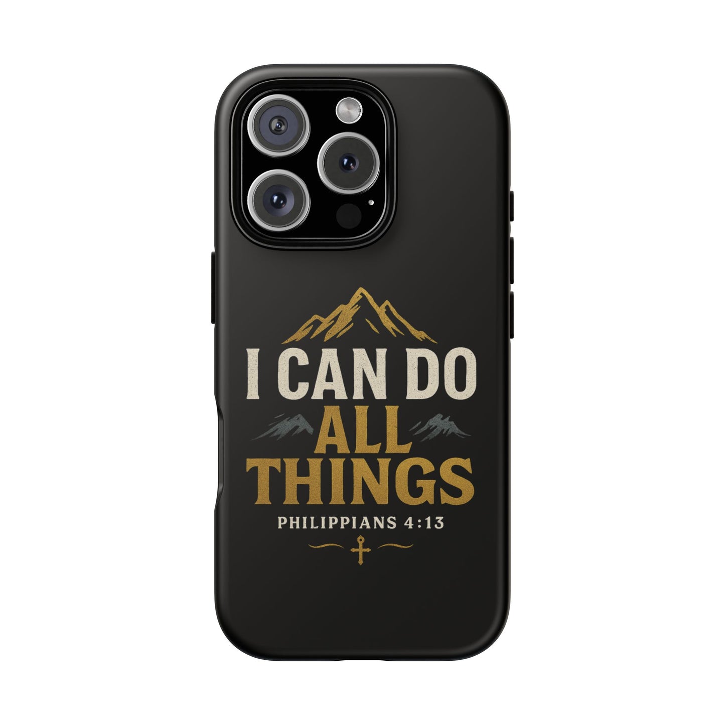 I Can Do All Things Phone Case, Inspirational Phone Cover, Christian Gift, Motivational Tech Accessory, Bible Verse Case, Tough Cases