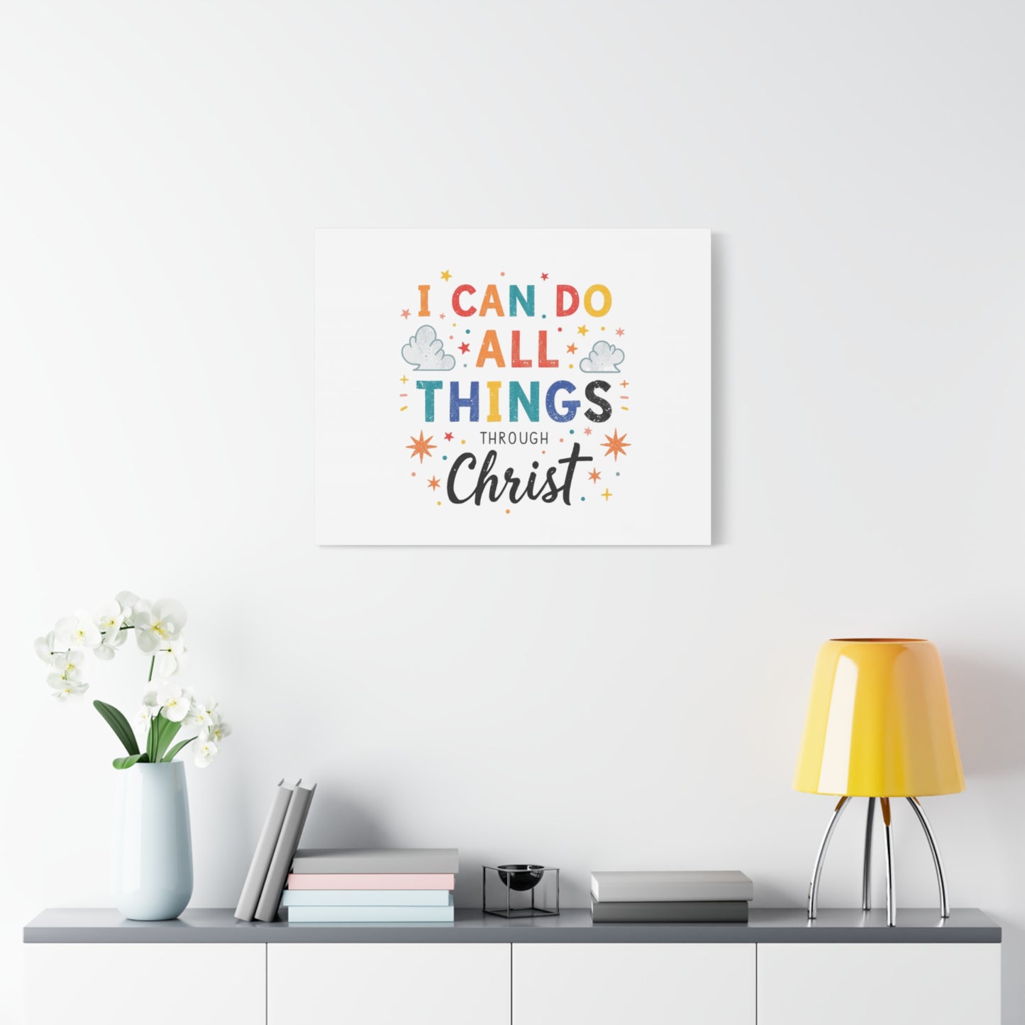I Can Do All Things Through Christ Matte Canvas