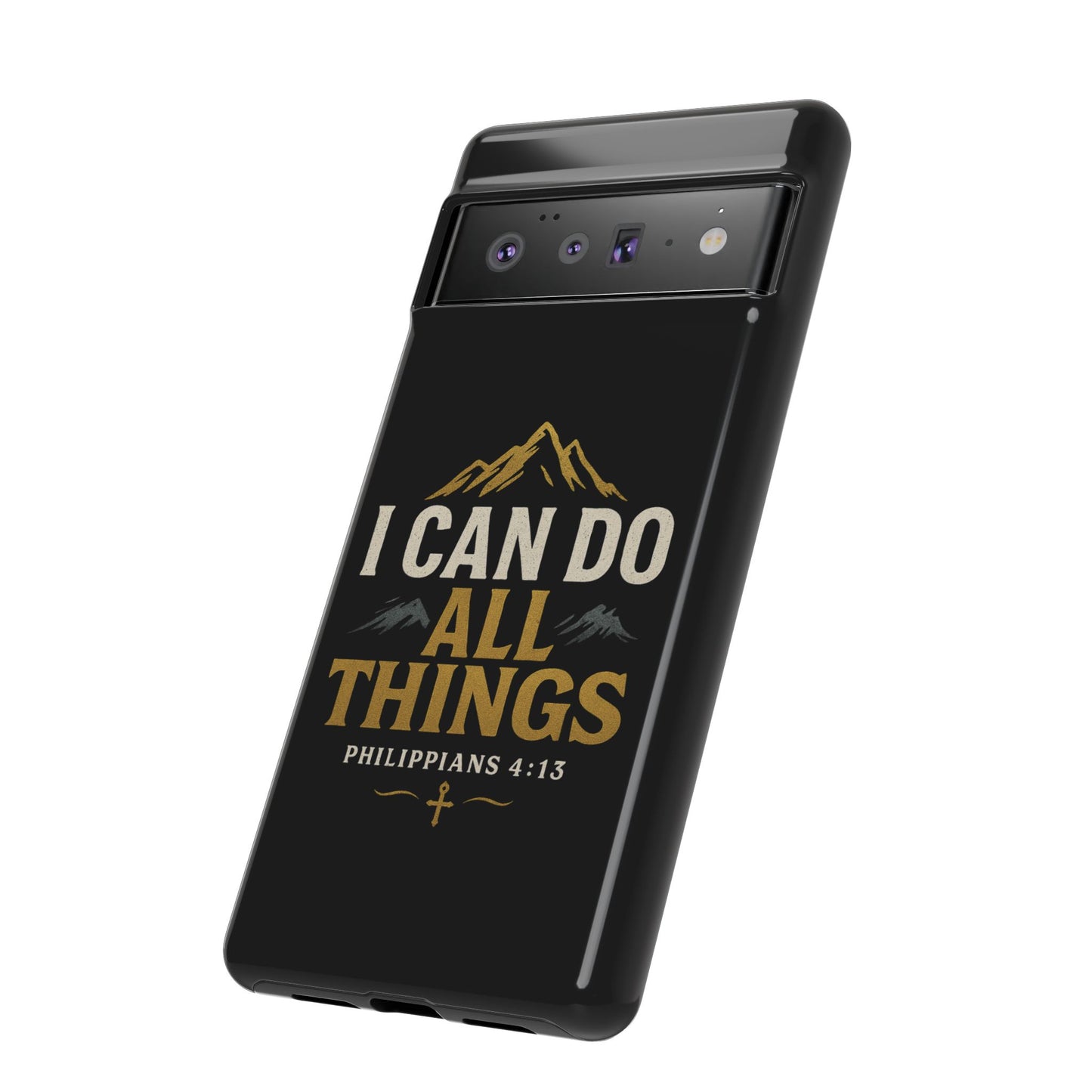 I Can Do All Things Phone Case, Inspirational Phone Cover, Christian Gift, Motivational Tech Accessory, Bible Verse Case, Tough Cases