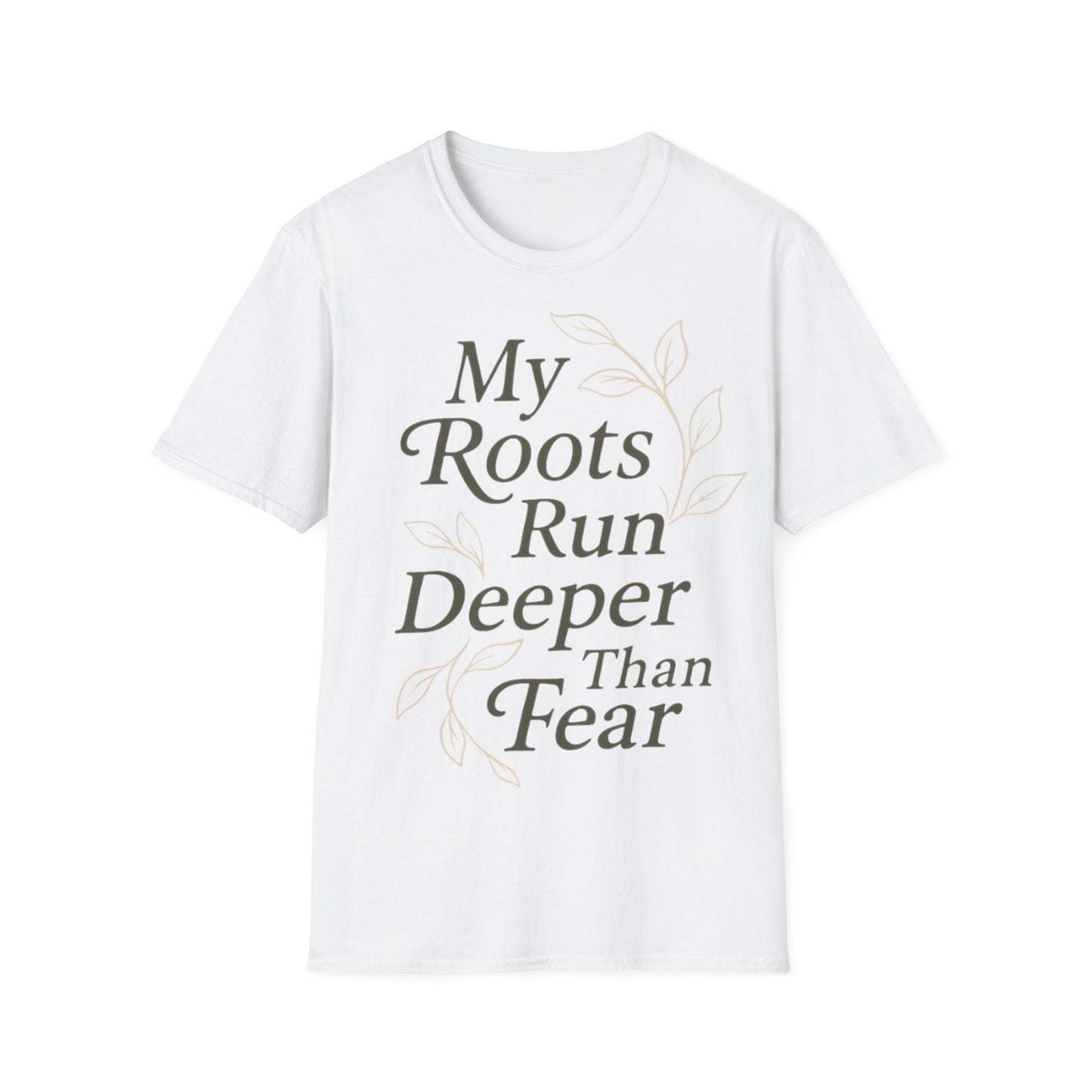 Strength Inspirational Unisex T-Shirt - Fearless Quote Tee, Motivational Gift for Friends