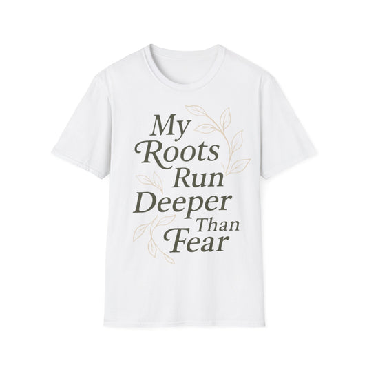 Strength Inspirational Unisex T-Shirt - Fearless Quote Tee, Motivational Gift for Friends