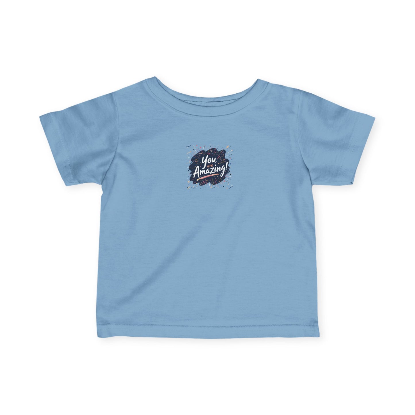 You Amazing brushstroke infant tee | hand-lettered script, soft cotton