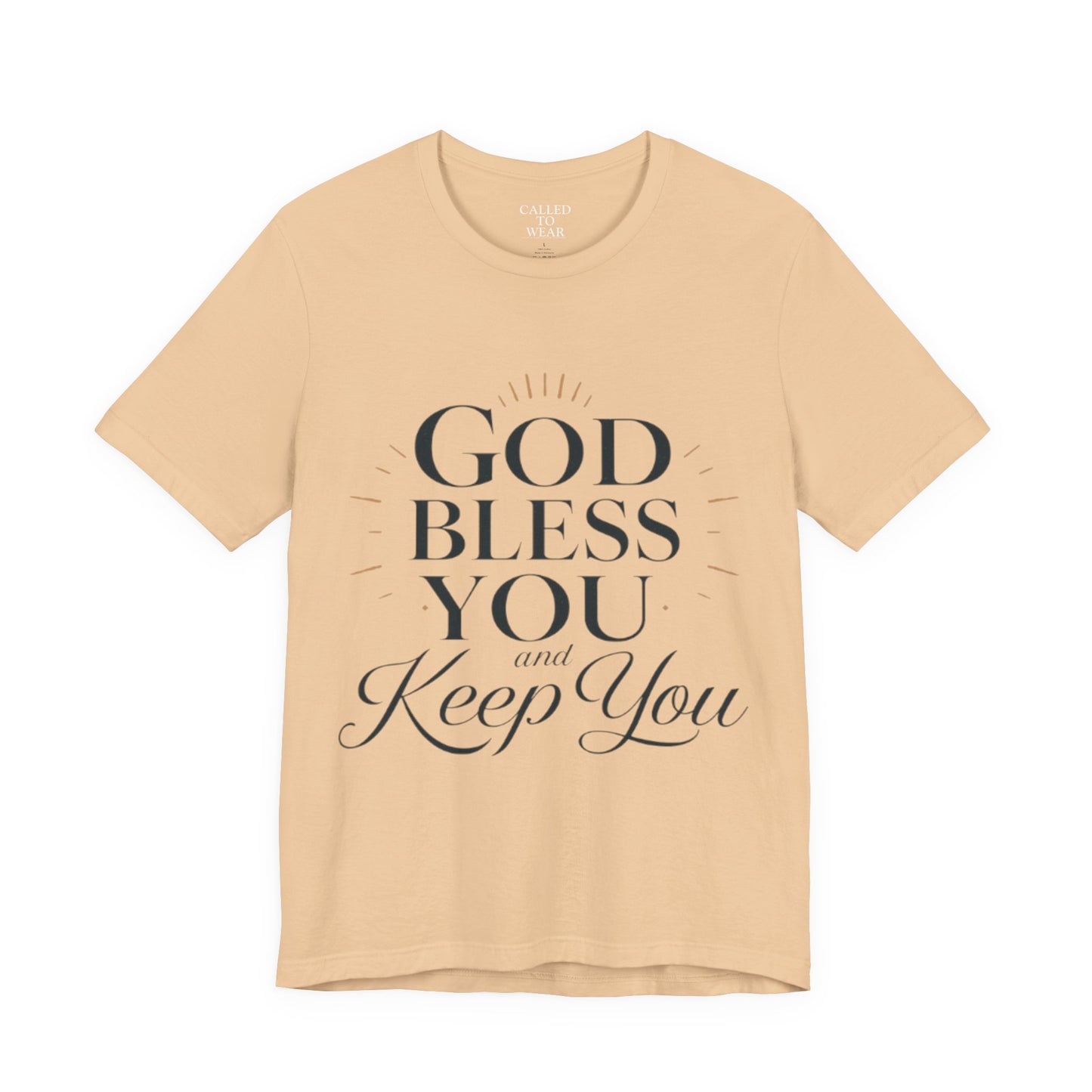 God Bless You and Keep You T-Shirt | Faith-Based Scripture Tee