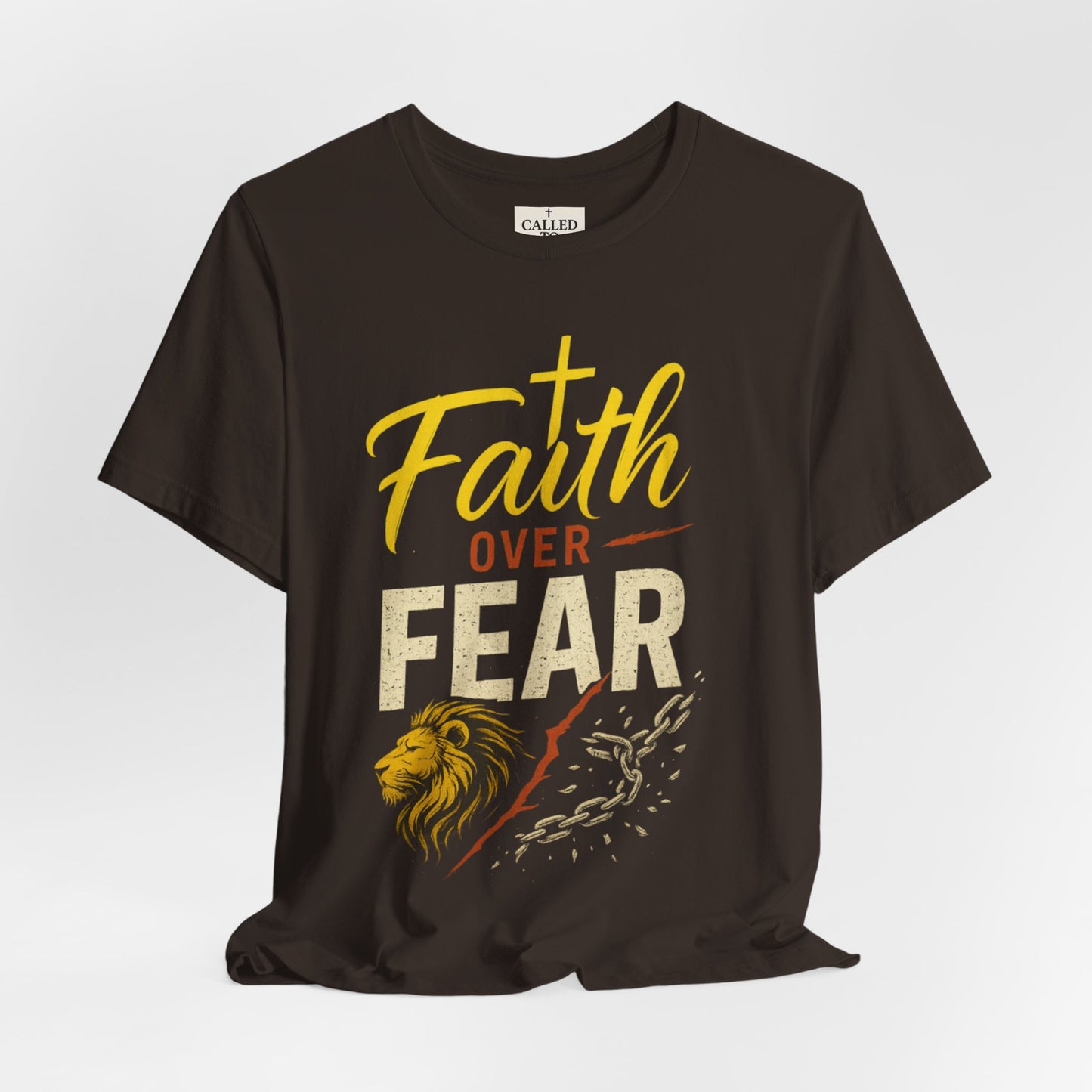 Faith Over Fear Unisex Tee - Inspirational Christian Apparel