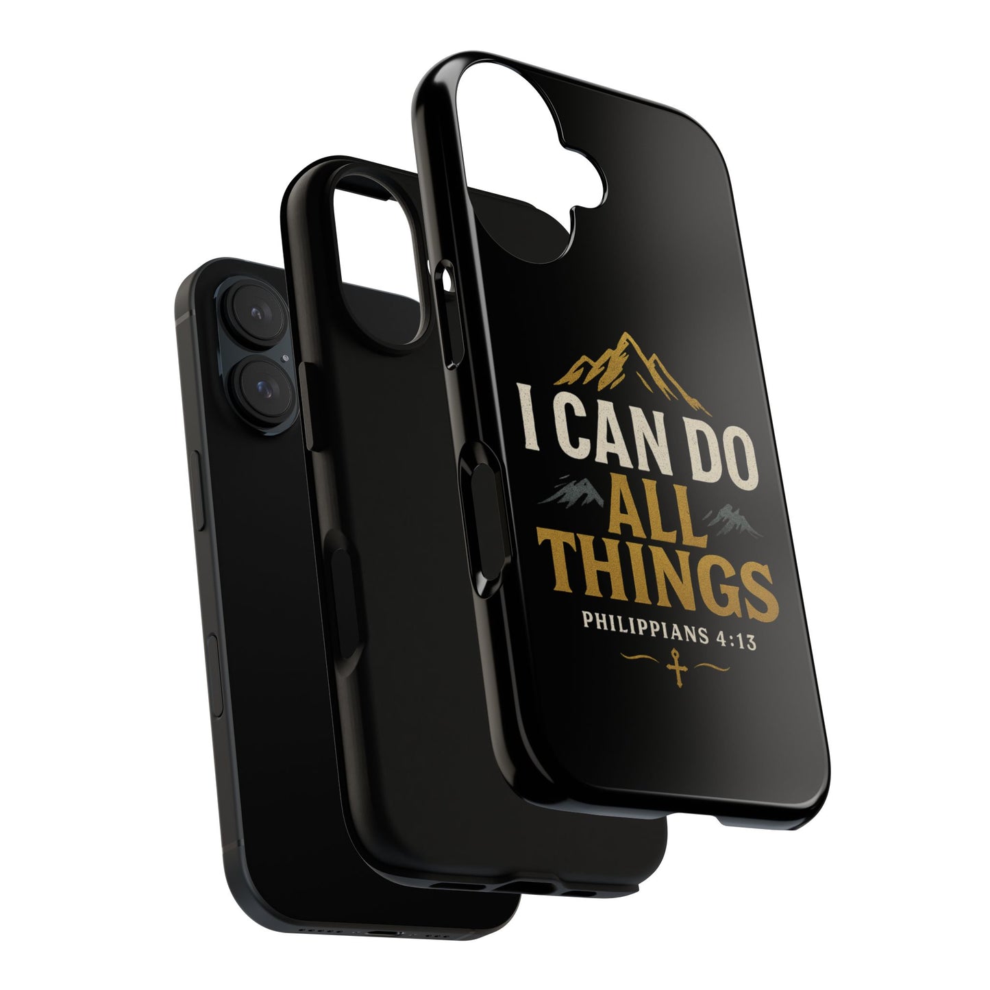 I Can Do All Things Phone Case, Inspirational Phone Cover, Christian Gift, Motivational Tech Accessory, Bible Verse Case, Tough Cases