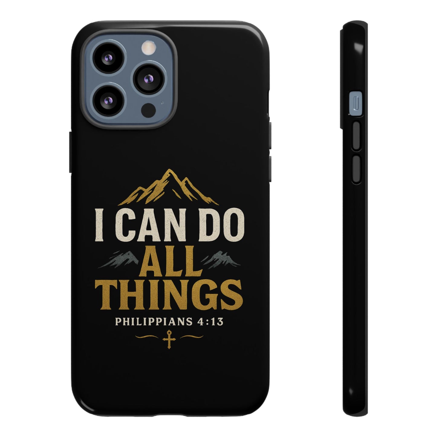 I Can Do All Things Phone Case, Inspirational Phone Cover, Christian Gift, Motivational Tech Accessory, Bible Verse Case, Tough Cases