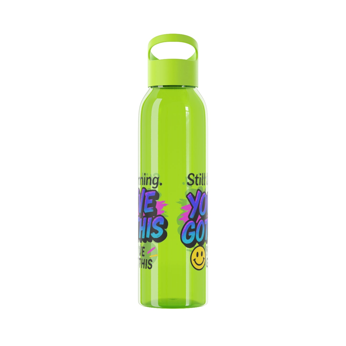Sky Water Bottle with Motivational Quote, Eco-Friendly Hydration, Fitness Accessory, Positive Vibe, Gift for Gym Enthusiasts, Summer [...]