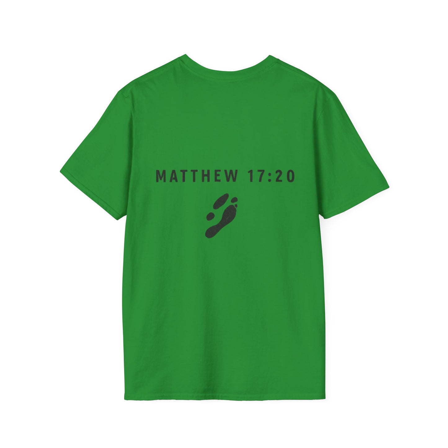 Faith-Inspired Unisex Softstyle T-Shirt - Inspirational Gift, Christian Apparel, Religious Tee, Motivational Shirt, Scripture Tee