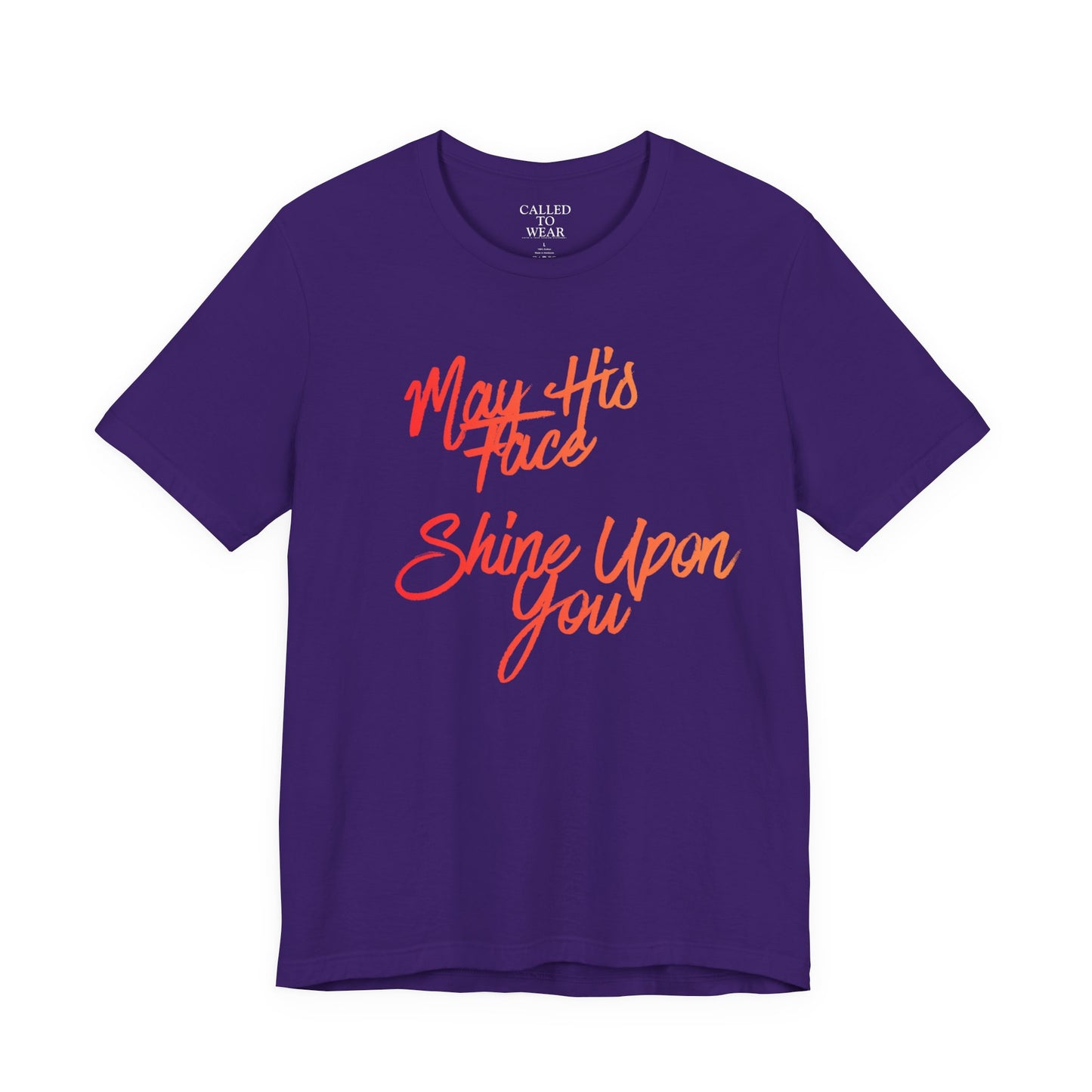 May His Face Shine Upon You Tee | Christian Blessing Shirt