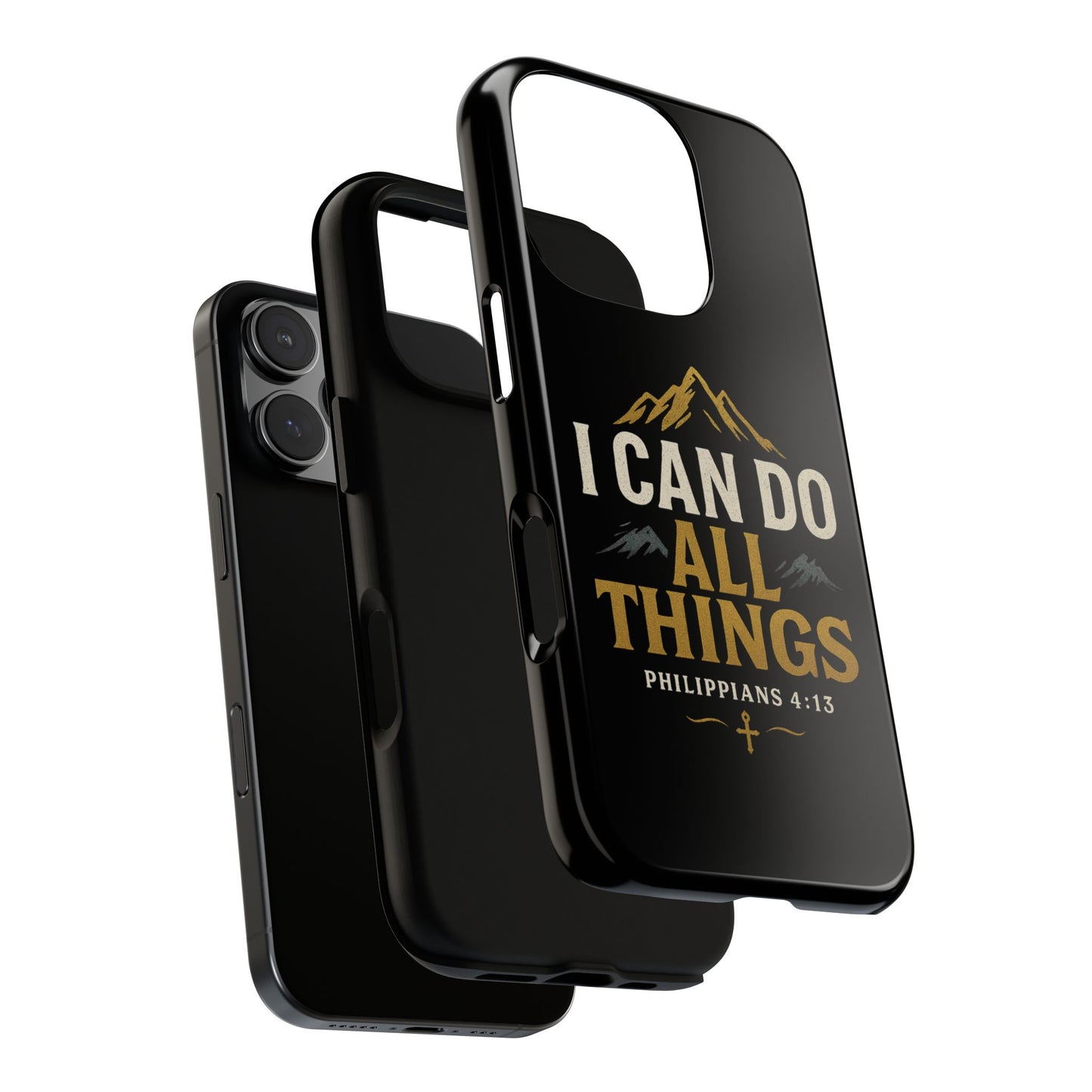 I Can Do All Things Phone Case, Inspirational Phone Cover, Christian Gift, Motivational Tech Accessory, Bible Verse Case, Tough Cases