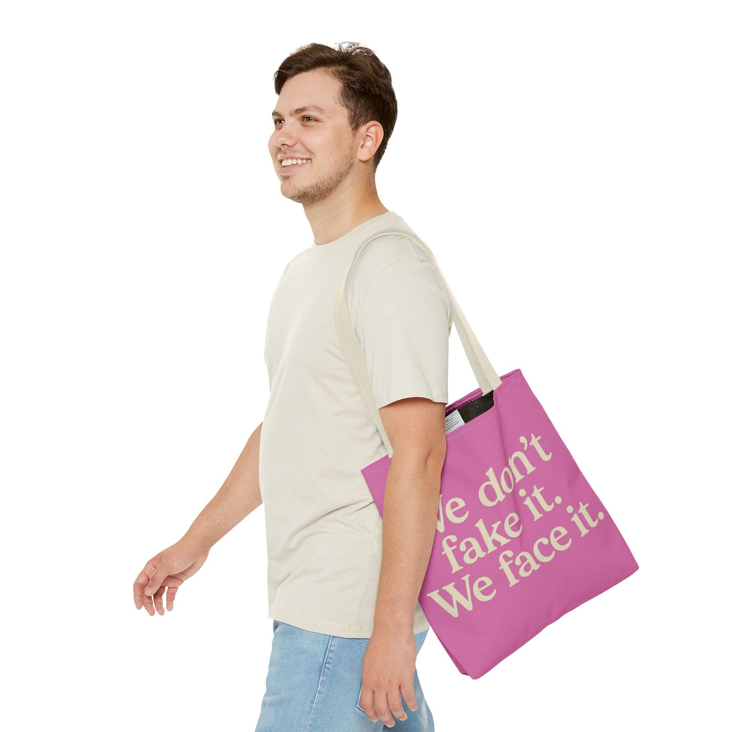 Empowering Tote Bag | Motivational Quote Tote | Everyday Carry, Gift for Friends, Positive Affirmation Bag, Stylish Shopping Bag