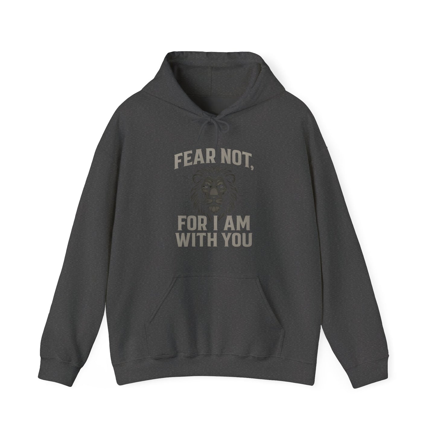 Fear Not Hoodie - Unisex Heavy Blend Sweatshirt, Inspirational Gift, Cozy Apparel, Perfect for Everyday Wear, Bible Verse Clothing