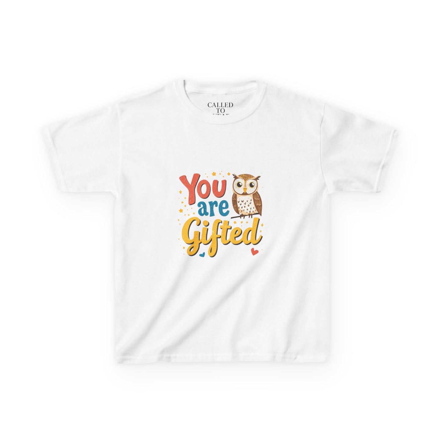 You Are Gifted Owl Kids Tee | Encouraging Children's Shirt