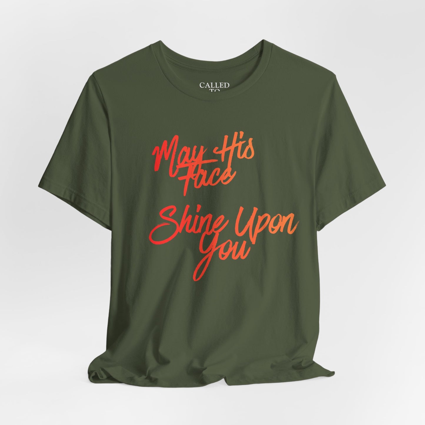 May His Face Shine Upon You Tee | Christian Blessing Shirt