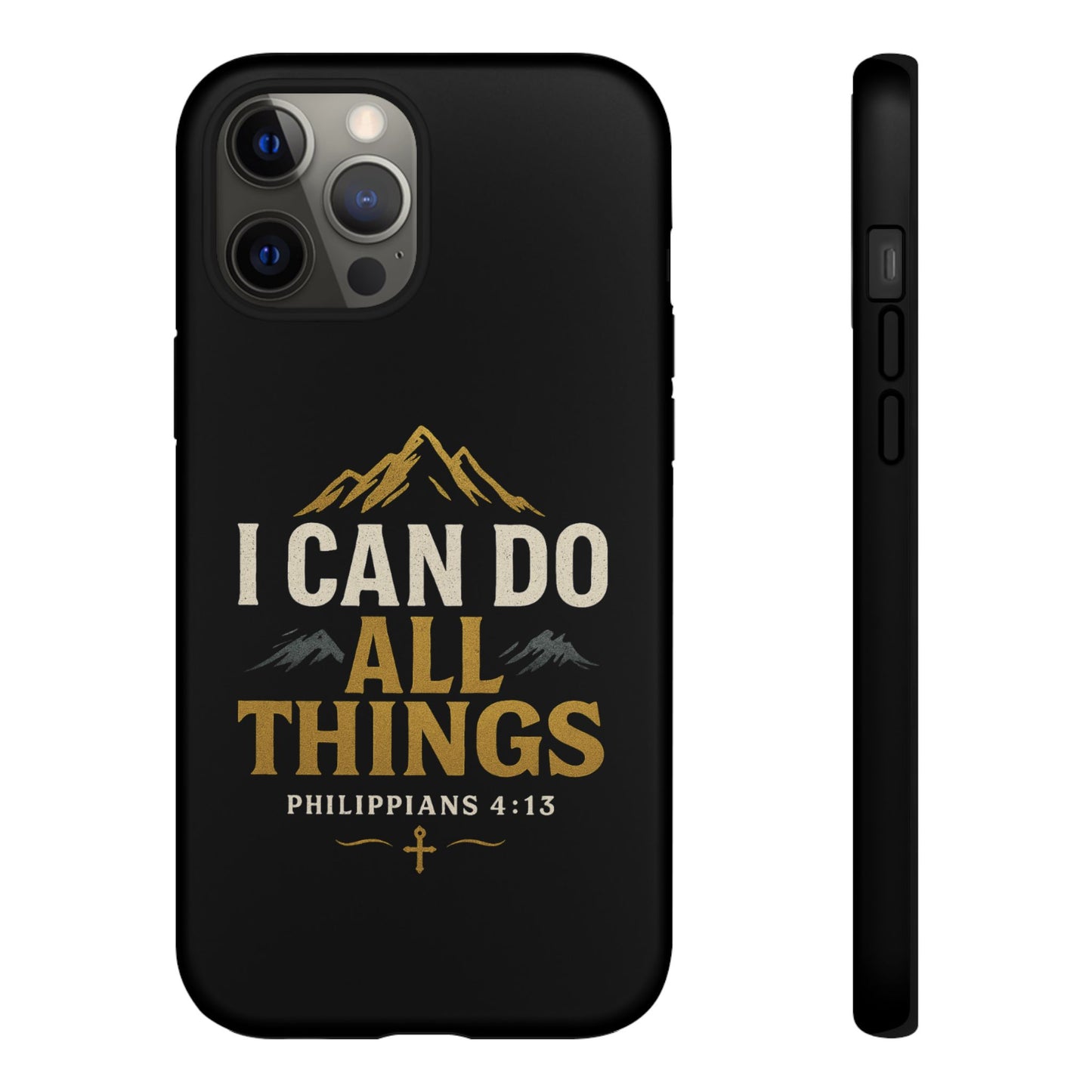 I Can Do All Things Phone Case, Inspirational Phone Cover, Christian Gift, Motivational Tech Accessory, Bible Verse Case, Tough Cases